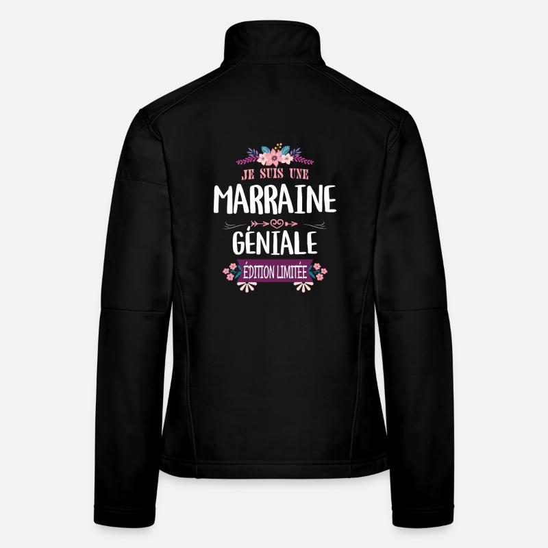 Marraine Géniale Édition Limitée Veste en tissu softshell Femme