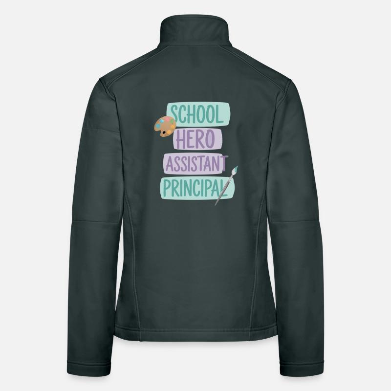 Directeur adjoint héros de l’école Veste en tissu softshell Femme