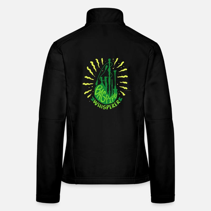 Dudelsack Dudelsackspieler Bagpipe Whisperer Frauen Softshelljacke