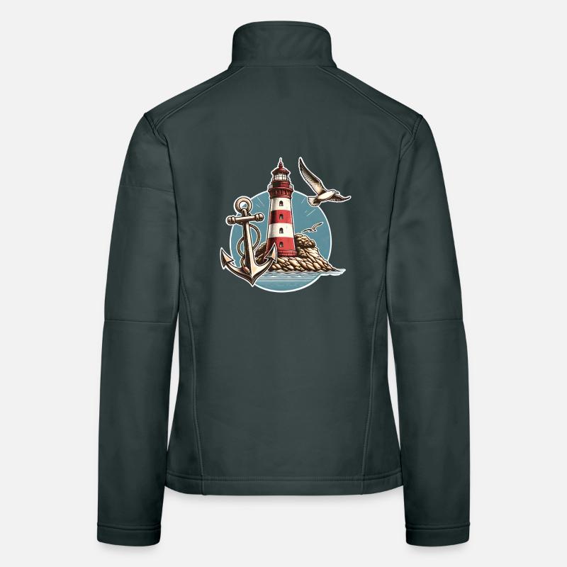 Leuchtturm Frauen Softshelljacke