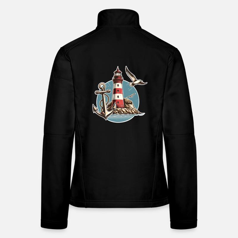 phare Veste en tissu softshell Femme