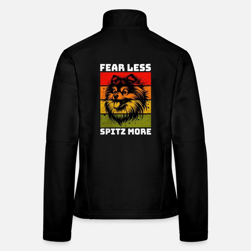 German Spitz Spitz Dwarf Spitz Women's Softshell Jacket