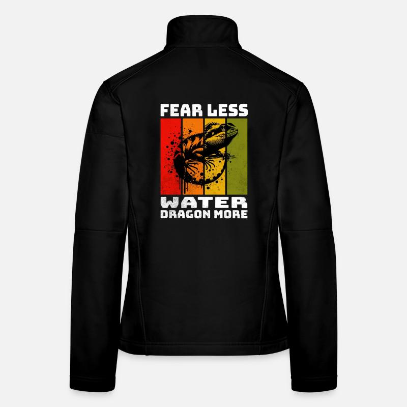 Chinese Water Dragon Women's Softshell Jacket