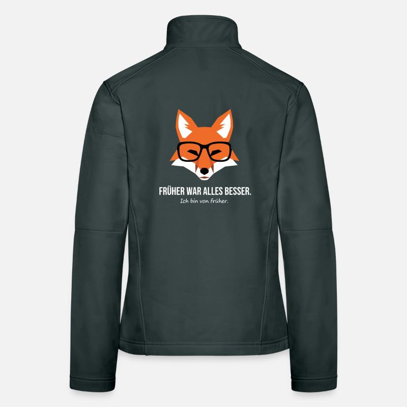 Früher war alles besser Frauen Softshelljacke