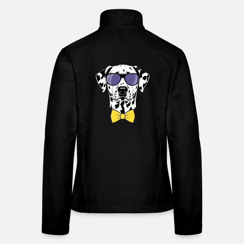 Nœud papillon pour chien dalmatien Veste en tissu softshell Femme