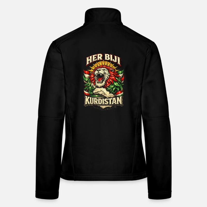 Her Biji Kurdistan Kurde Kurden Frauen Softshelljacke