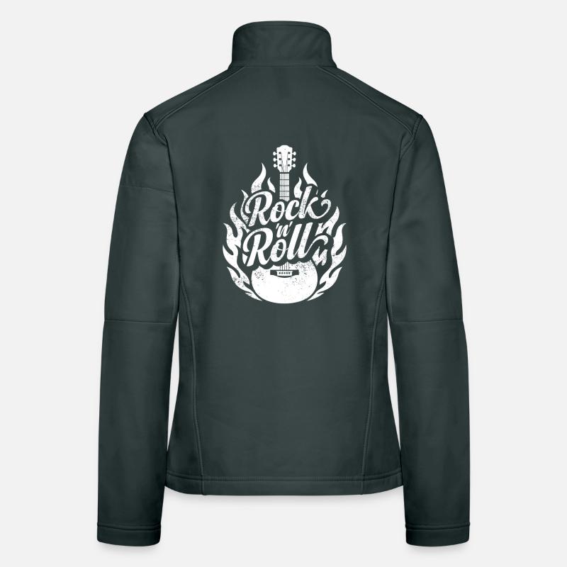 Rock 'n' Roll Frauen Softshelljacke