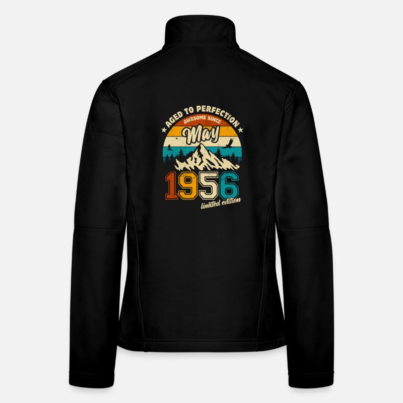 Awesome since May 1956 | Geburtstag | Geschenk Frauen Softshelljacke