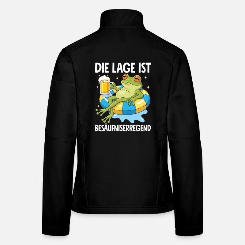 Die Lage Ist Besäufniserregend Frauen Softshelljacke