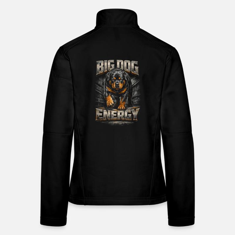 Rottweiler Hund Frauen Softshelljacke