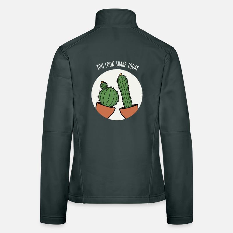 Cactus Wordplay Women's Softshell Jacket