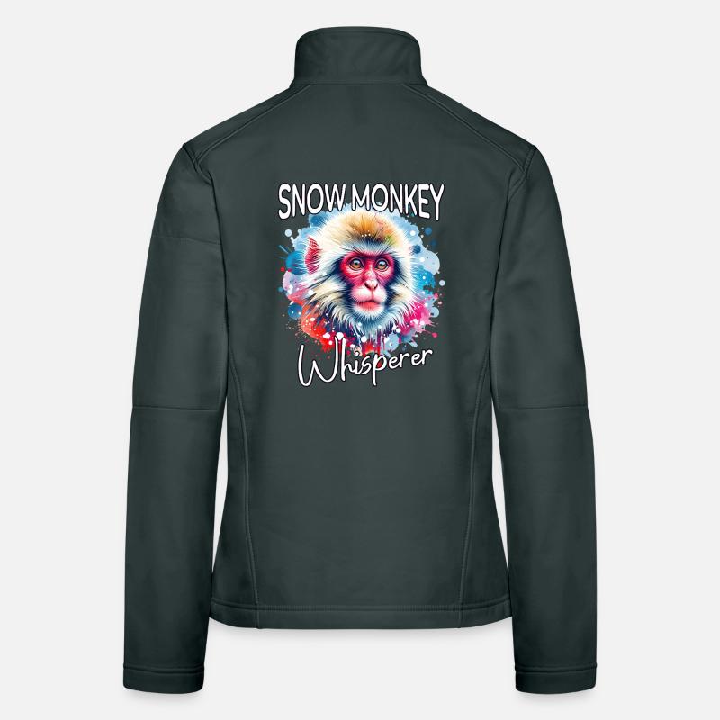 Snow Monkey Whisperer Women's Softshell Jacket