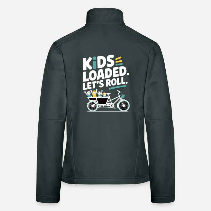 Vélo cargo Kids Loaded Veste en tissu softshell Femme