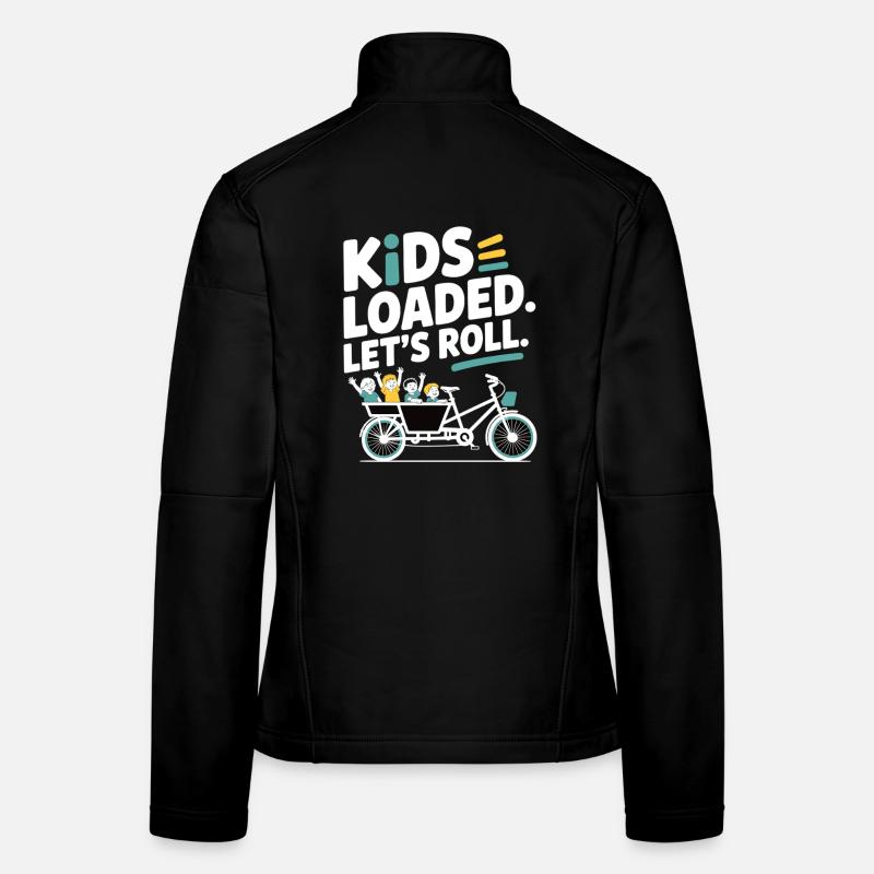 Vélo cargo Kids Loaded Veste en tissu softshell Femme
