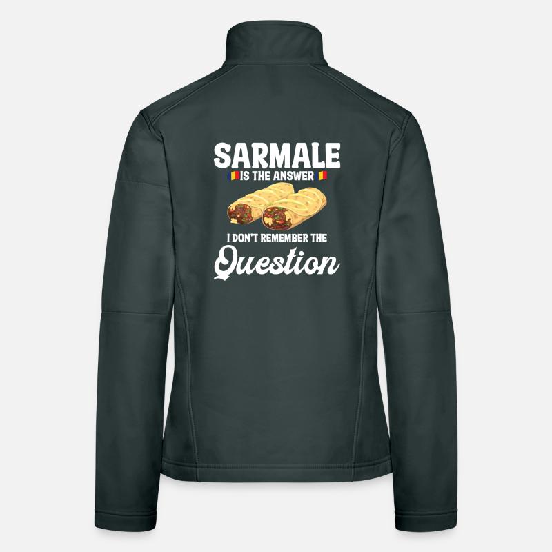 Sarmale Rolls Outfit Sarmale Kostüm Rumänisch Frauen Softshelljacke