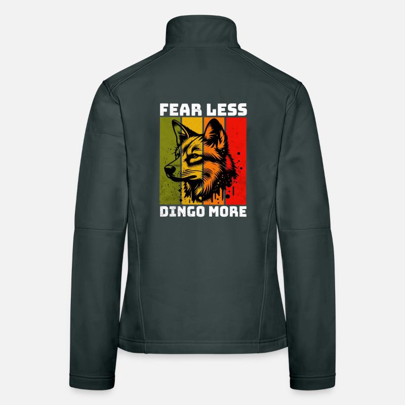 Dingo Australischer Wildhund Frauen Softshelljacke