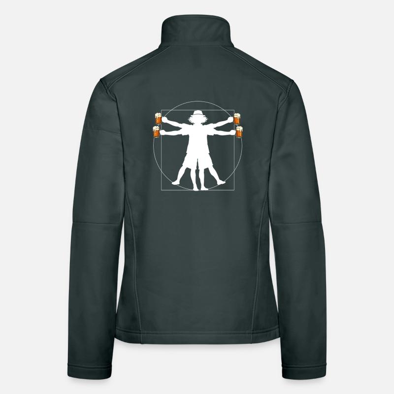 Malle Bier Mann Frauen Softshelljacke