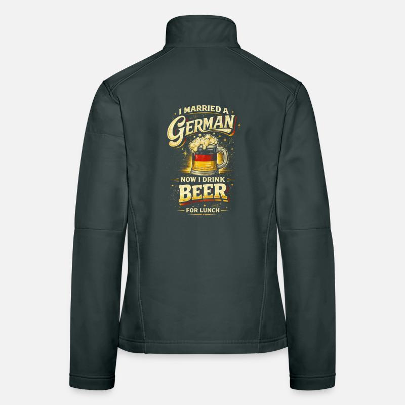 Verheiratet Mit Einem Deutschen Frauen Softshelljacke