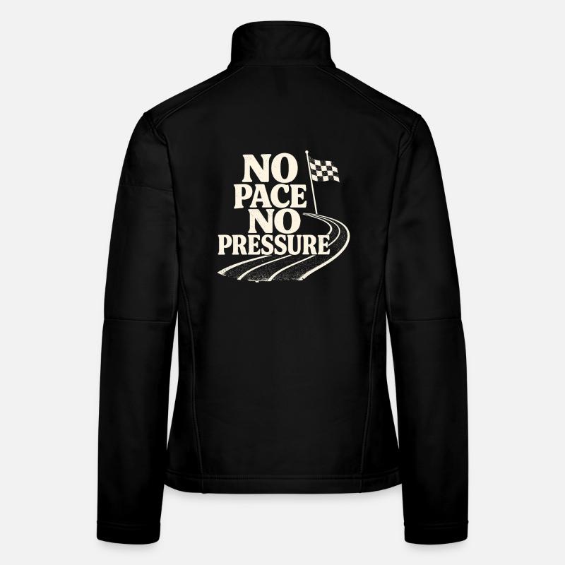 No Pace No Pressure Frauen Softshelljacke