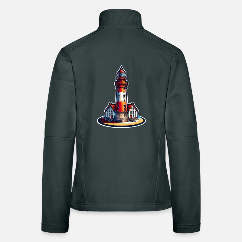 Leuchtturm Frauen Softshelljacke