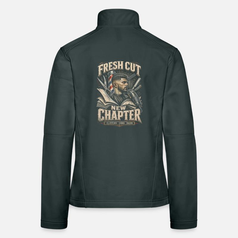Barber Barbier Fresh Cut New Chapter Frauen Softshelljacke