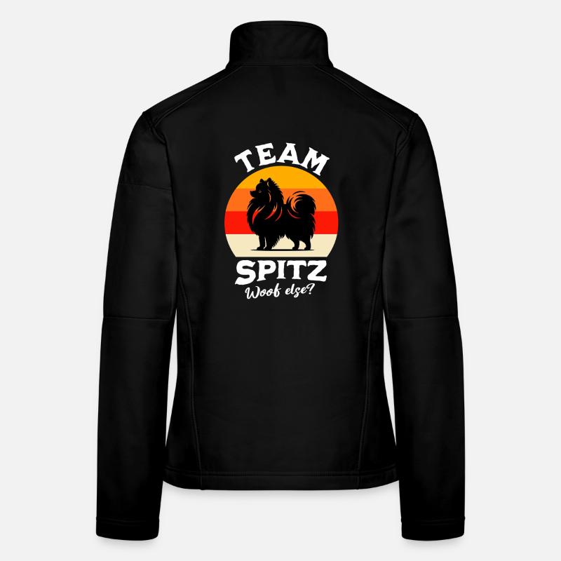 Équipe Spitz Veste en tissu softshell Femme