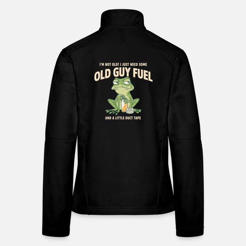 Old Guy Fuel Frog Tee Veste en tissu softshell Femme