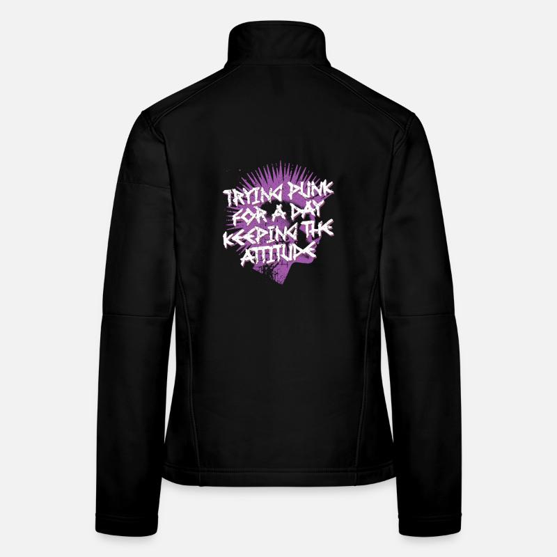 Punk For A Day Frauen Softshelljacke