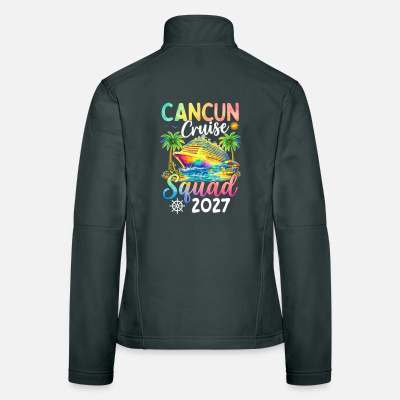 Cancun Cruise Squad 2027 Frauen Softshelljacke