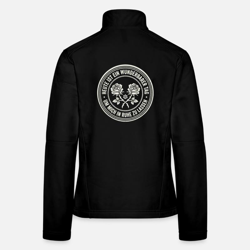 Wunderbarer Tag Ruhe lassen Frauen Softshelljacke