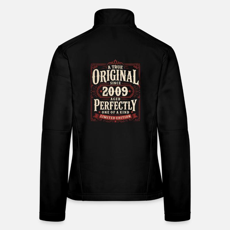 17th Birthday Gift Original Vintage 2009 Women's Softshell Jacket