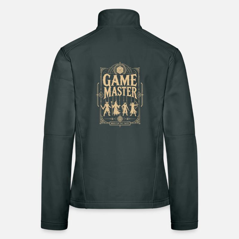 Chemise de dés Game Master Game Master Veste en tissu softshell Femme