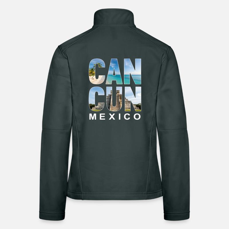 Cancun Mexico Frauen Softshelljacke