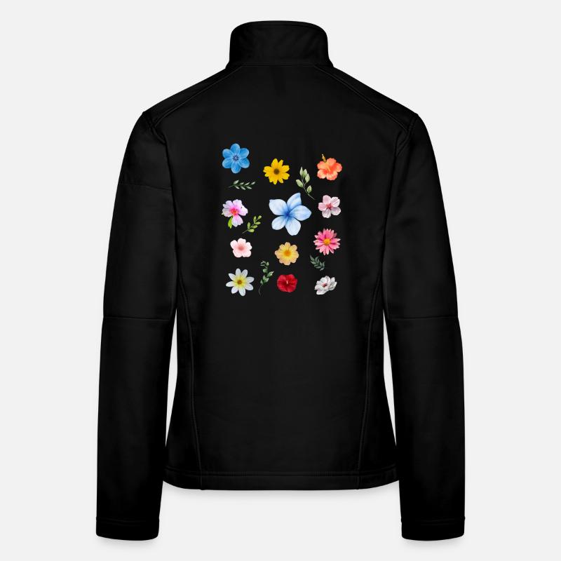 Der Frühling kommt Frauen Softshelljacke