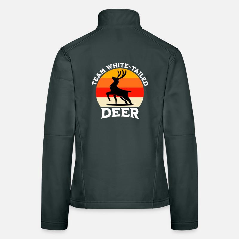 Team Whitetail Deer Women's Softshell Jacket