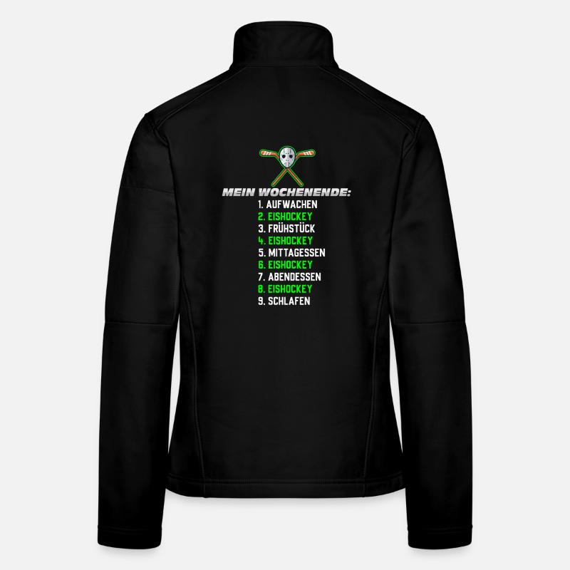 Mein Wochenende: Nur Eishockey Frauen Softshelljacke