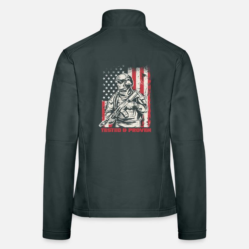 Veterans Day for Republicans Women's Softshell Jacket