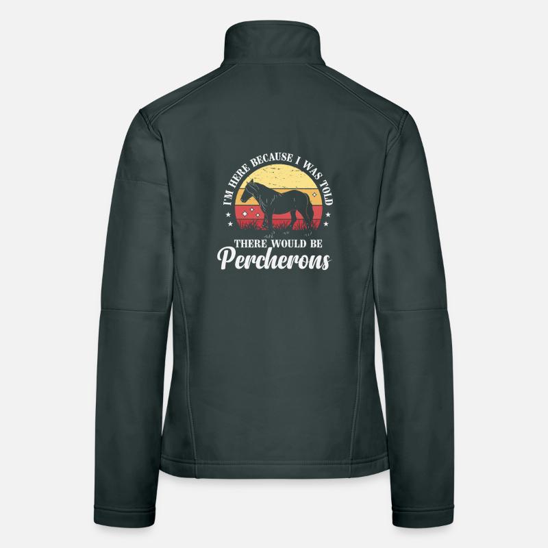 Pferdereiter, Reitreiter, Reiter Frauen Softshelljacke
