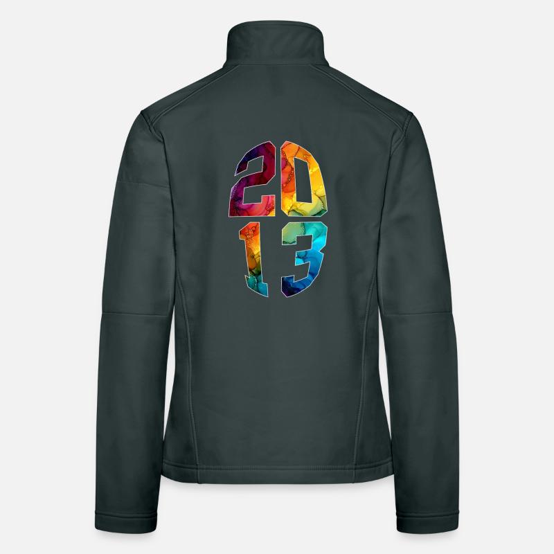 13 ANS 2013 13E ANNIVERSAIRE Veste en tissu softshell Femme
