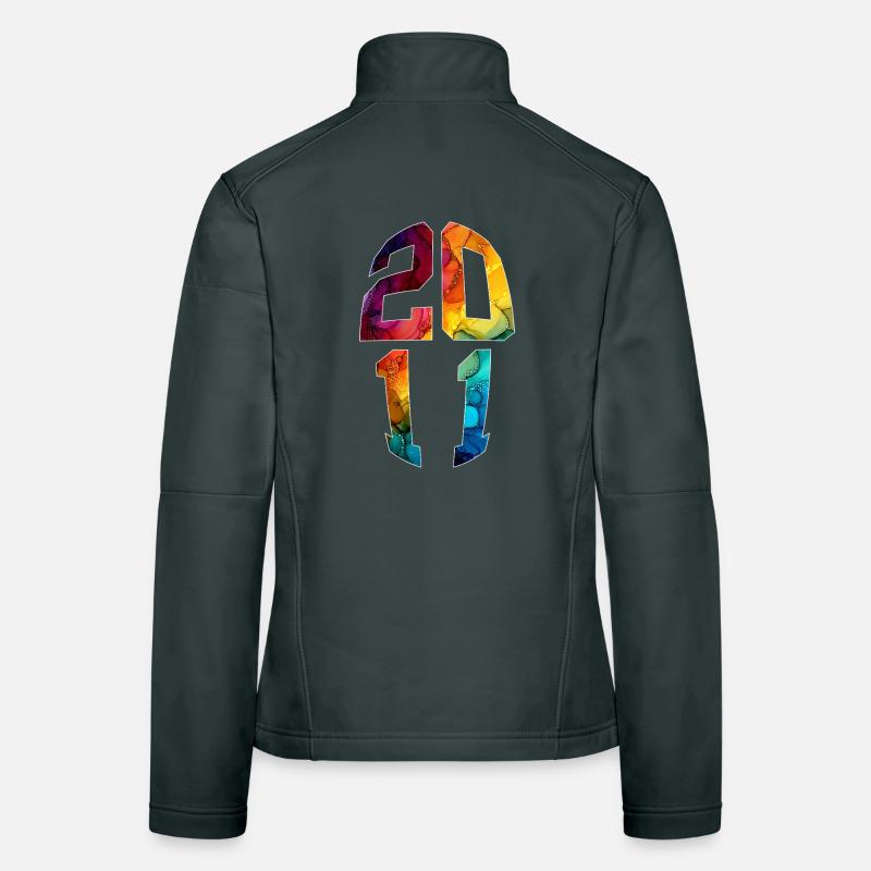 15 ANS 2011 15E ANNIVERSAIRE Veste en tissu softshell Femme