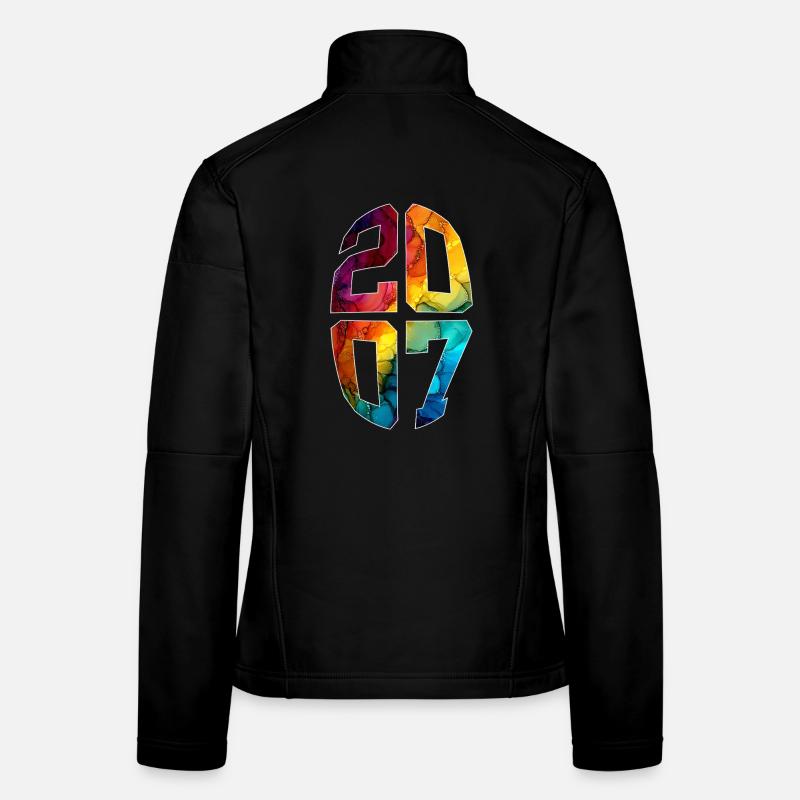 19 YEARS OLD 2007 19TH BIRTHDAY Women's Softshell Jacket