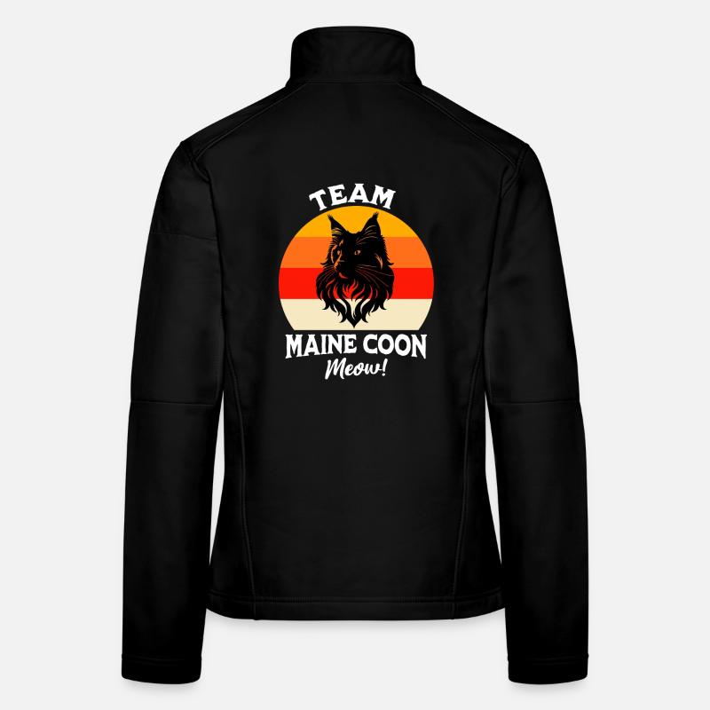 Team Maine Coon Frauen Softshelljacke