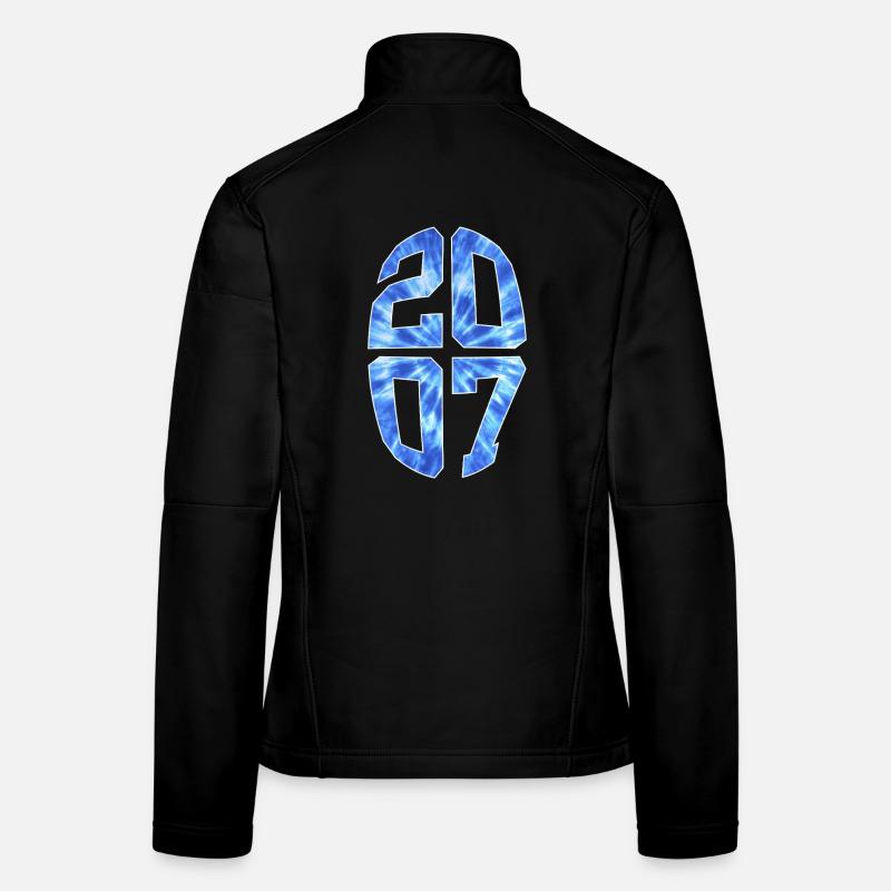 19 ANS 2007 19E ANNIVERSAIRE Veste en tissu softshell Femme