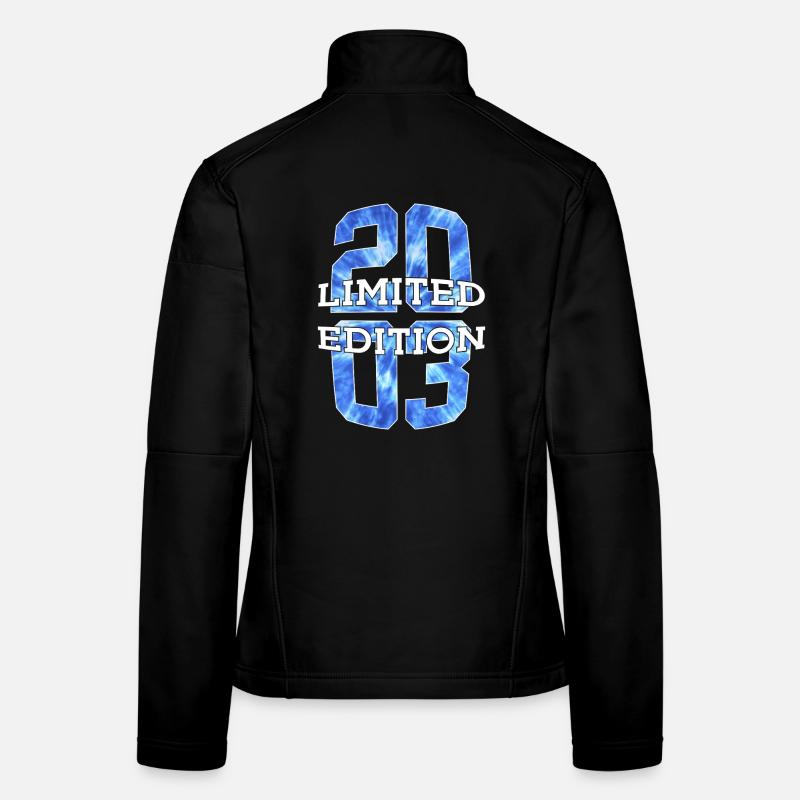 LIMITED EDITION 2003 23 YEARS 23RD BIRTHDAY Women's Softshell Jacket