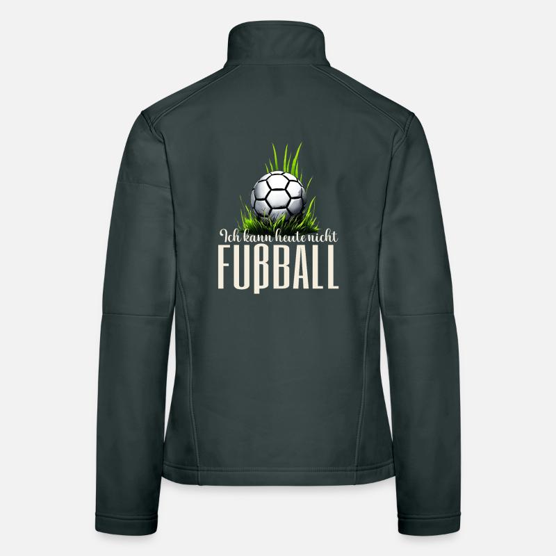WM — Fußball ruft laut nicht ansprechen Frauen Softshelljacke