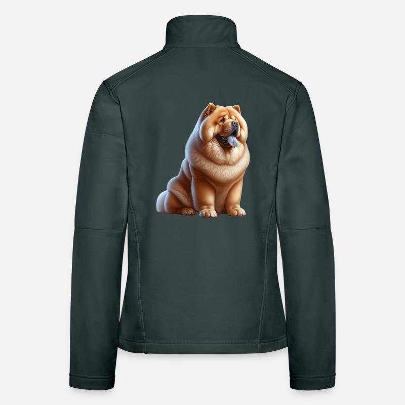Chowchow Frauen Softshelljacke