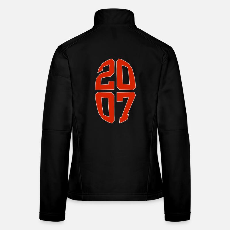 19 ANS 2007 19E ANNIVERSAIRE Veste en tissu softshell Femme