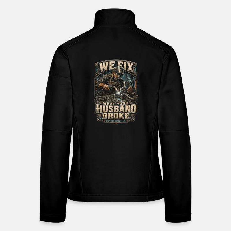 Welder Welding Specialist Women's Softshell Jacket