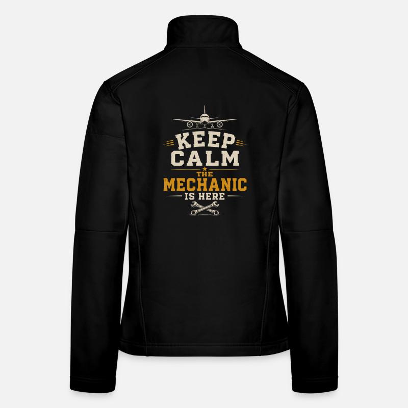 Flugzeugtechnik Luftfahrt Ingenieur Beruf Frauen Softshelljacke