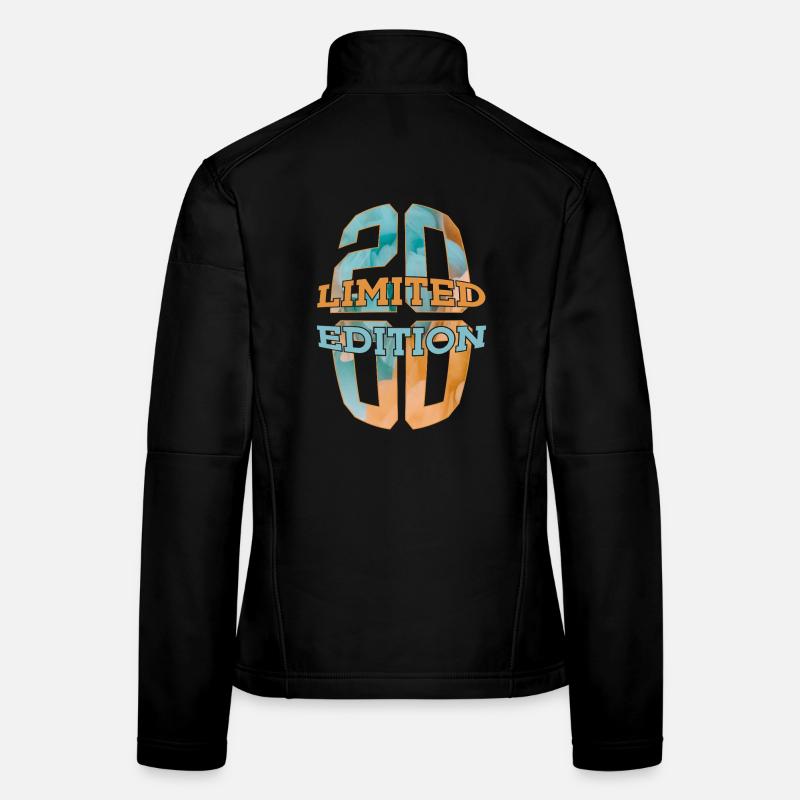 ÉDITION LIMITÉE 2000 26 ANS 26E ANNIVERSAIRE Veste en tissu softshell Femme